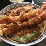 かき揚げ丼を食べに光村へ行ってきた